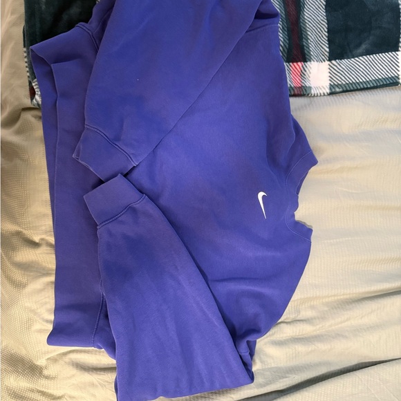 Nike Royal Blue Fleece Sweatshirt - Picture 3 of 3